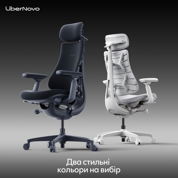 Офісне крісло LiberNovo Omni Space Gray 48 см (CP-GW-0000015-00-00) зображення 19