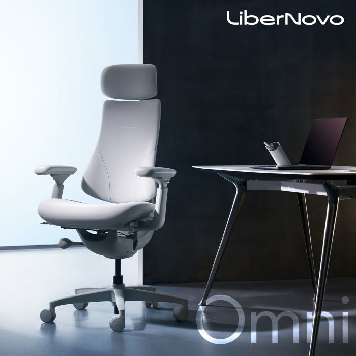 Офісне крісло LiberNovo Omni Space Gray 48 см (CP-GW-0000015-00-00) зображення 8