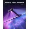 Светодиодная лента Govee Набір R2A81 Three-cameraTV Backlight 75-85'', RGBIC, WI-FI/Bluetooth, чорний (R2A81C11) изображение 4