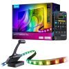 Светодиодная лента Govee Набір R2A81 Three-cameraTV Backlight 75-85'', RGBIC, WI-FI/Bluetooth, чорний (R2A81C11)