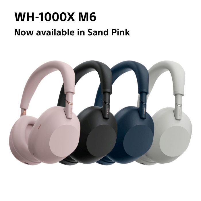 Навушники Sony WH-1000XM6 Sand Pink (WH1000XM6P.E) зображення 7