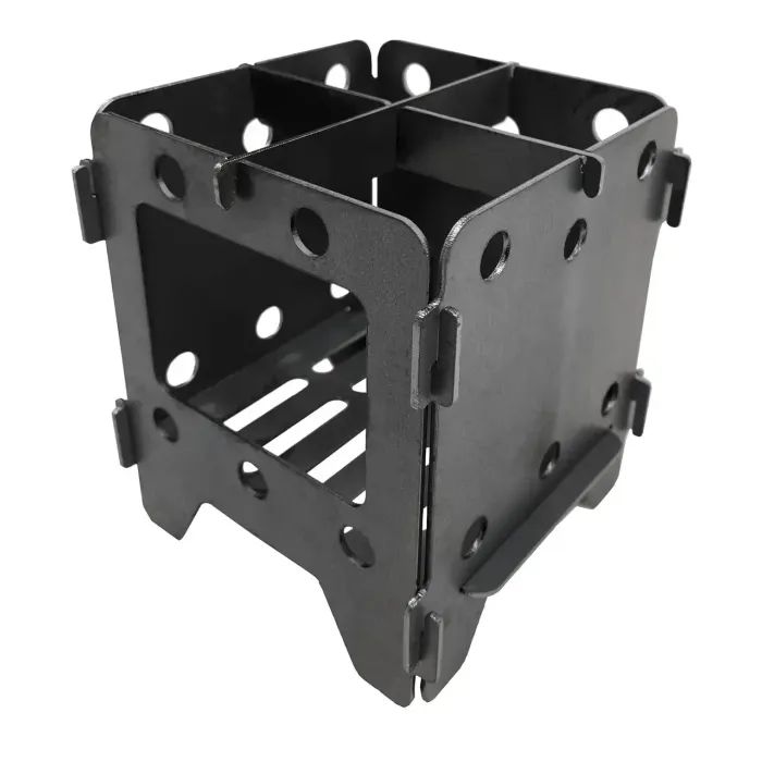Печь-тресочница Metalzavod 13.5х13.5х15см 2мм мала (SHP-2S) изображение 2