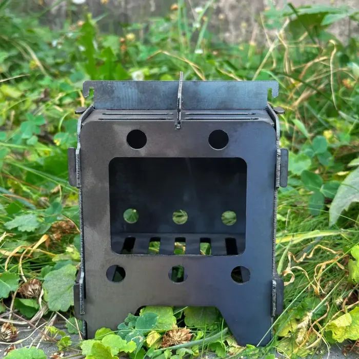 Печь-тресочница Metalzavod 13.5х13.5х15см 2мм мала (SHP-2S) изображение 7
