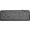 Клавіатура Gembird Slim Multimedia USB Black (KB-MCH-05-CYRL) зображення 2