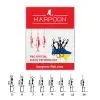 Вертлюг Harpoon з карабіном No.9 7шт (2700000018682)