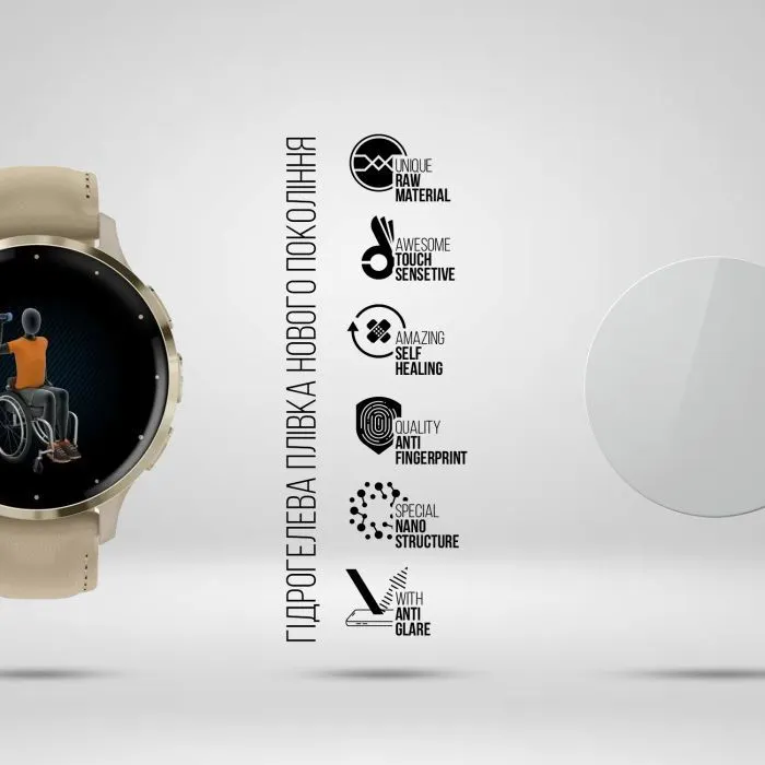 Плівка захисна Armorstandart Matte hydrogel Garmin Venu 3S 41mm 6 pcs (ARM92032) зображення 2