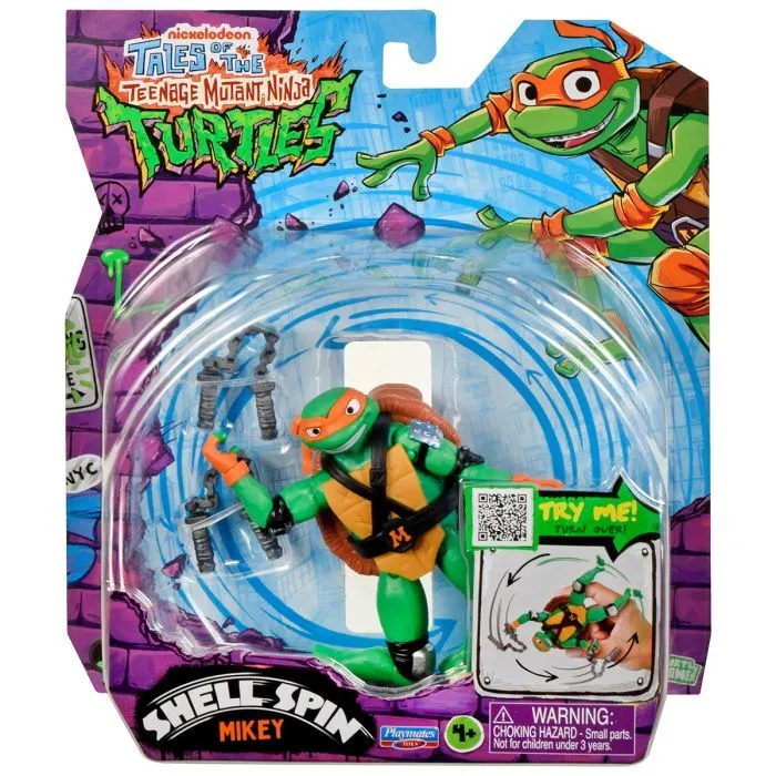 Фигурка TMNT Черепашки-Ниндзя Панцирный вихрь Майки (83831) изображение 3
