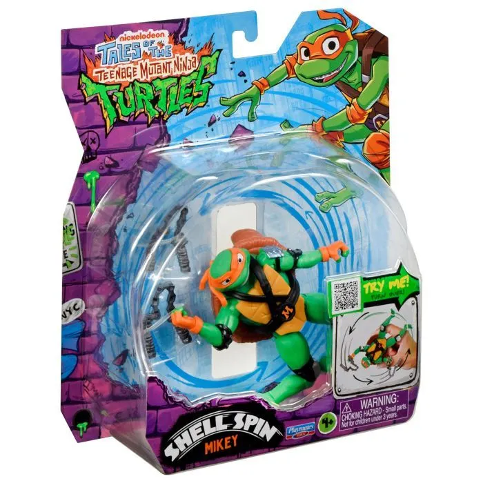 Фигурка TMNT Черепашки-Ниндзя Панцирный вихрь Майки (83831) изображение 4