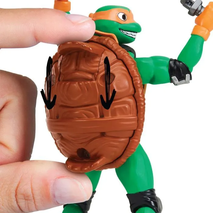 Фигурка TMNT Черепашки-Ниндзя Панцирный вихрь Майки (83831) изображение 6