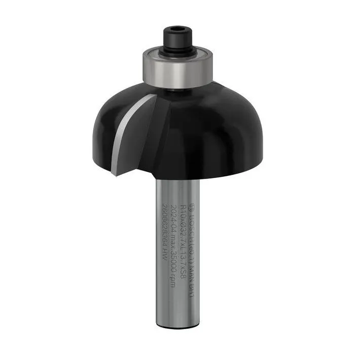 Фреза Bosch Professional, Std S8, галтельна, R10, D32.7, L14 (2.608.628.364)