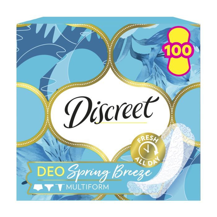 Ежедневные прокладки Discreet Deo Spring Breeze 60 шт. (8700216153096)