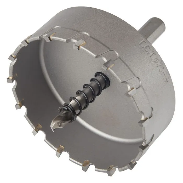 Сверло Alloid Base, корончате, твердосплавне, по металу, 75мм (TS-10075)