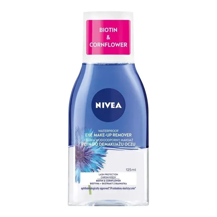 Средство для снятия макияжа Nivea Visage Double Effect Eye Make-Up Remover 125 мл (5900017040998)