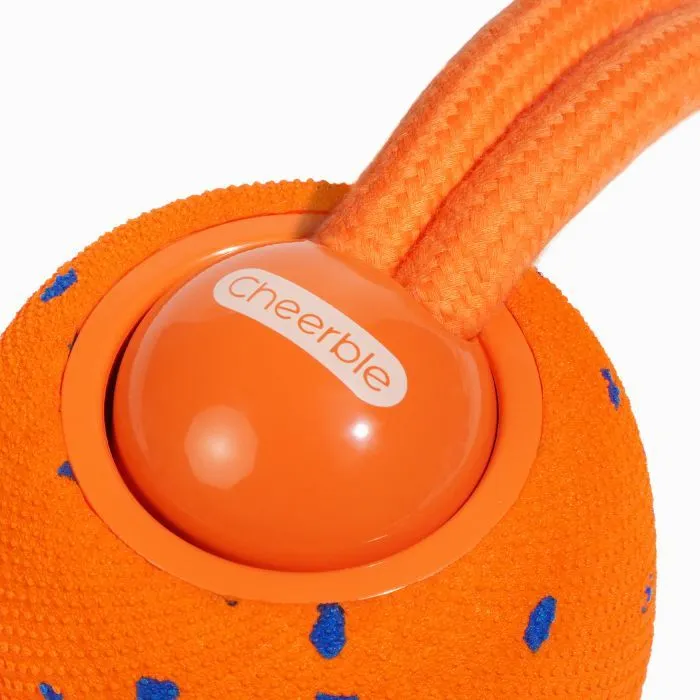 Игрушка для собак Cheerble Wicked Ball Rolly (Bright Orange) (CWQ07O) изображение 2