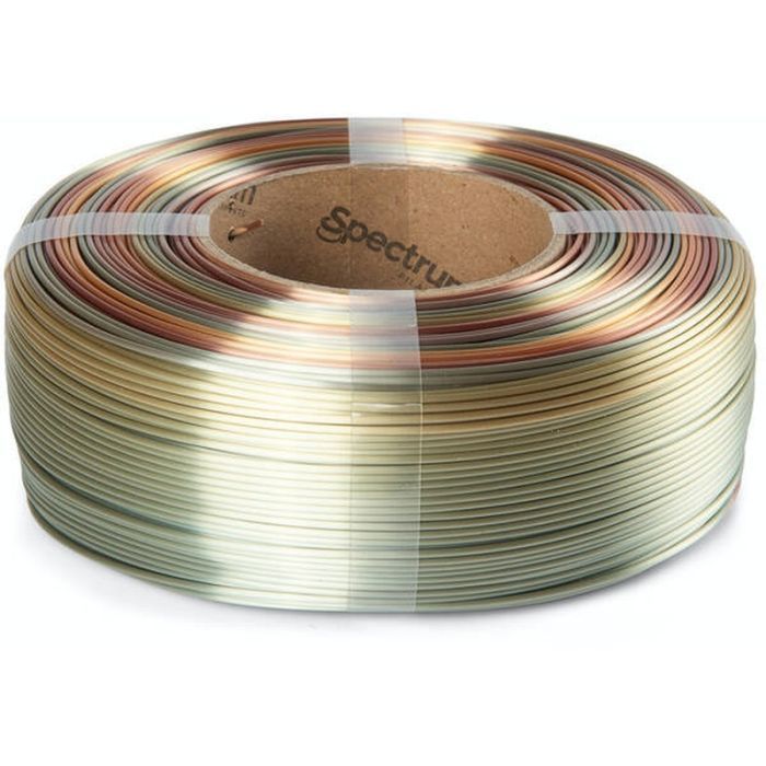 Пластик для 3D-принтера Spectrum PLA Silk Rainbow 1.75mm 1kg ReFill Fire Red (81285) изображение 2