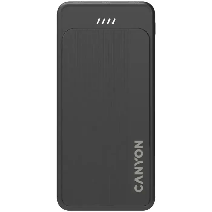 Батарея универсальная Canyon OnPower 100 10000mAh, 5В/2А, Black (CNS-CPB100B)
