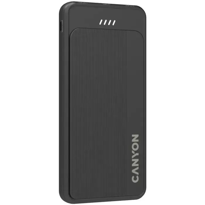 Батарея универсальная Canyon OnPower 100 10000mAh, 5В/2А, Black (CNS-CPB100B) изображение 2