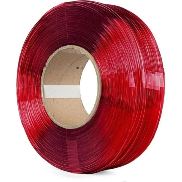 Пластик для 3D-принтера The Filament PETG Transparent 1.75mm 1kg ReFill, Red (TF-24069)