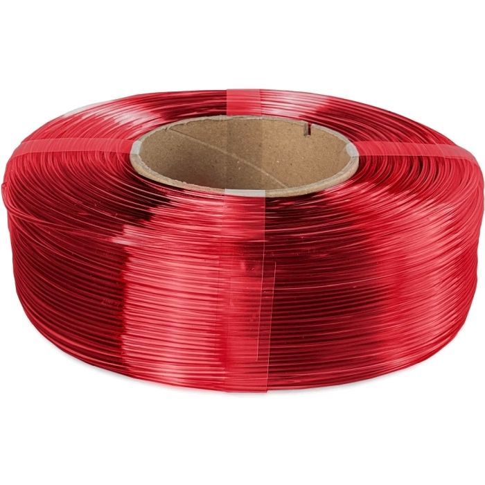 Пластик для 3D-принтера The Filament PETG TRANSPARENT 1.75mm 1kg RED (TF-24028) зображення 2