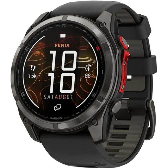 Смарт-годинник Garmin fenix 8, MicroLED, GPS смарт-годинник (010-03380-05)
