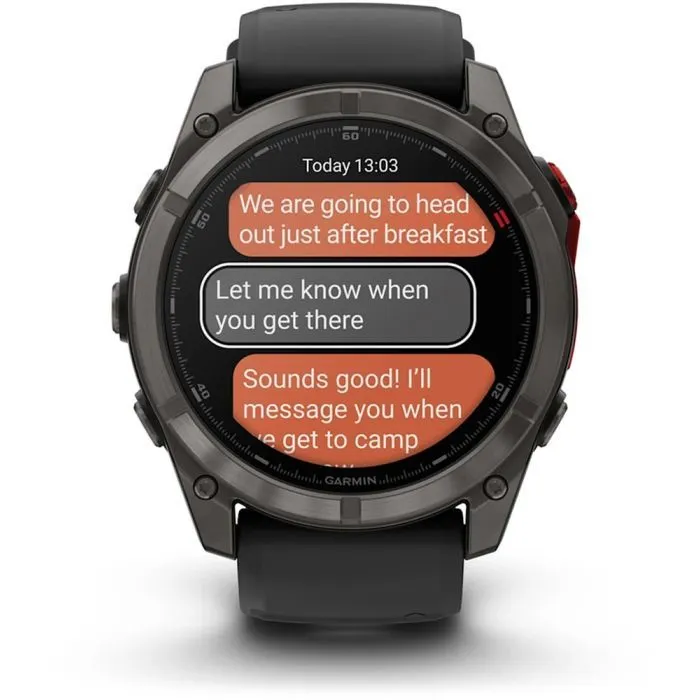 Смарт-годинник Garmin fenix 8, MicroLED, GPS смарт-годинник (010-03380-05) зображення 8