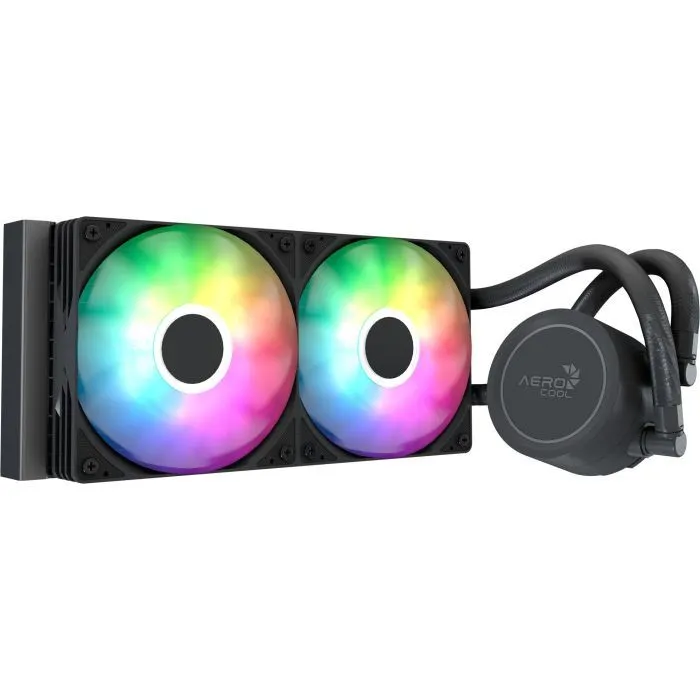 Система рідинного охолодження AeroCool Abyss L240R Black (ACLA-AB24117.11) зображення 2