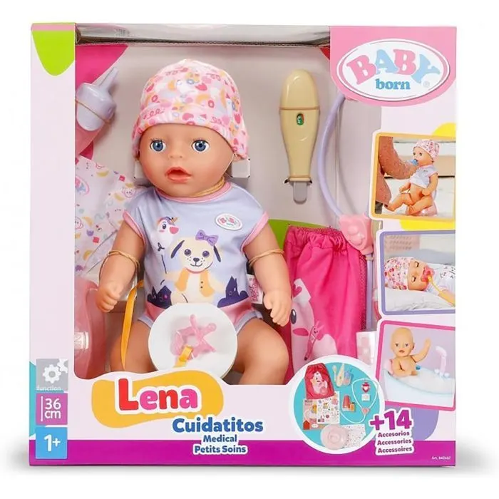Лялька Baby Born Лена у лікаря 36 см (840467) зображення 3