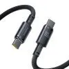 Дата кабель USB-C to USB-C 1.0m 100W black Baseus (E0426W00) изображение 2