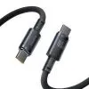 Дата кабель USB-C to USB-C 1.0m 100W black Baseus (E0426W00)