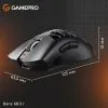Мишка GamePro Genesis Hollow Wireless/Bluetooth/USB White (GM870HW) зображення 16