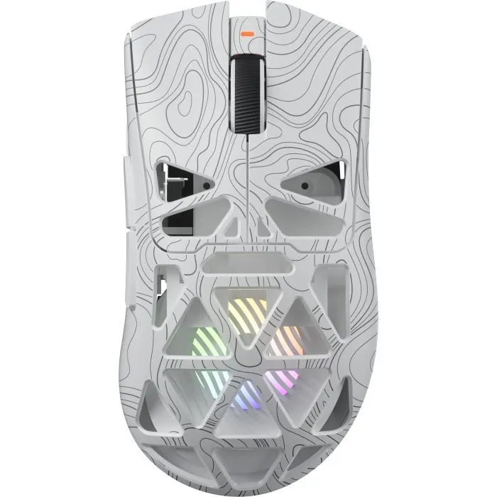 Мишка GamePro Genesis Hollow Wireless/Bluetooth/USB White (GM870HW)
