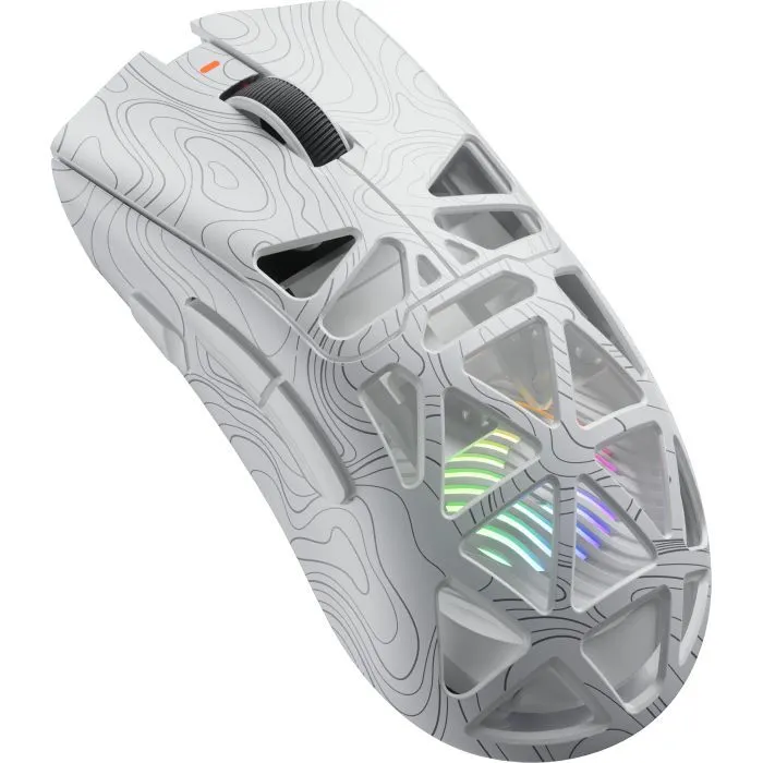 Мишка GamePro Genesis Hollow Wireless/Bluetooth/USB White (GM870HW) зображення 3