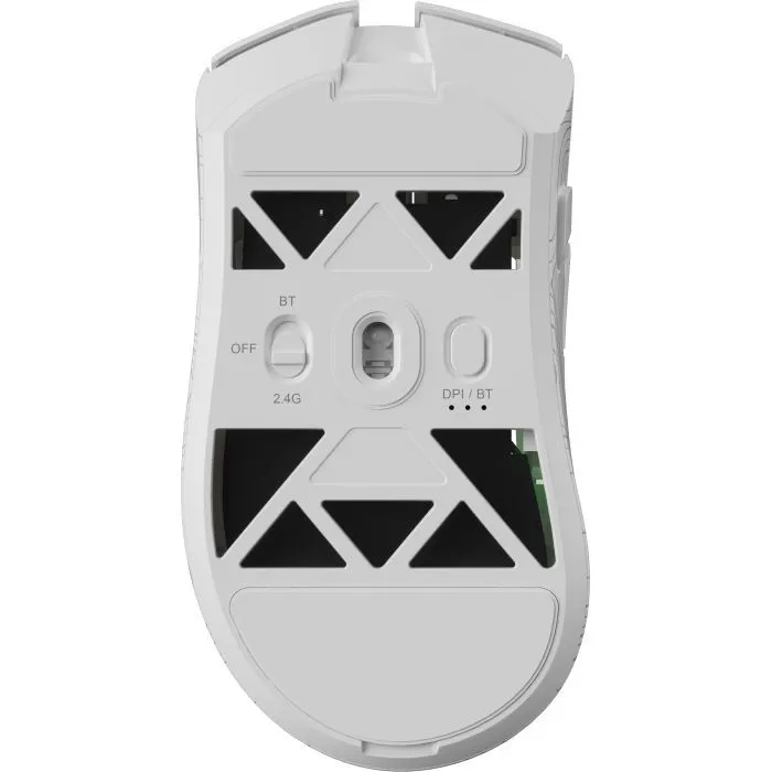 Мишка GamePro Genesis Hollow Wireless/Bluetooth/USB White (GM870HW) зображення 5