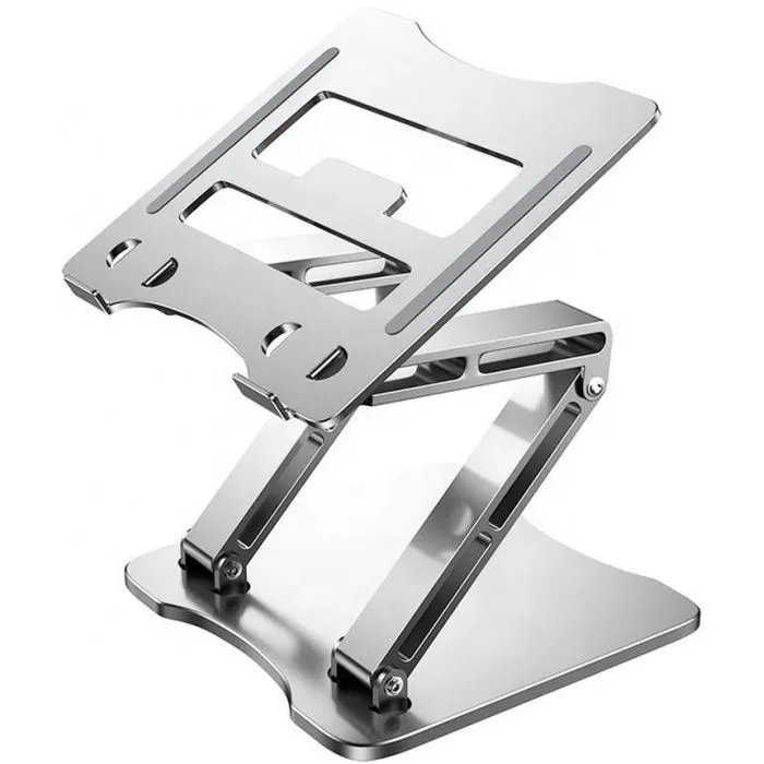 Підставка до ноутбука RTAKO RS-CP75D 3-Level Rotation Laptop Stand Silver (6930539537293)