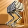 Підставка до ноутбука RTAKO RS-CP75D 3-Level Rotation Laptop Stand Silver (6930539537293) зображення 4