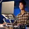 Підставка до ноутбука RTAKO RS-CP75D 3-Level Rotation Laptop Stand Silver (6930539537293) зображення 8