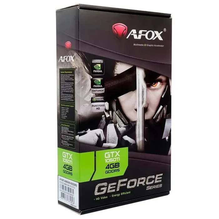 Видеокарта Afox GeForce GTX1050 Ti 4Gb (AF1050TI-4096D5H5-V10) изображение 5