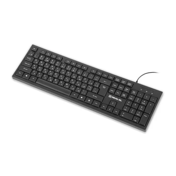 Клавиатура REAL-EL RK-510 USB Black (EL123100053) изображение 3