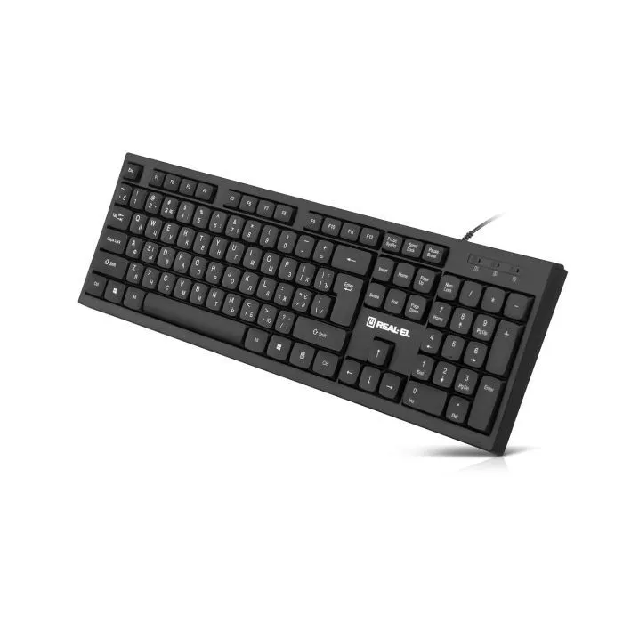 Клавиатура REAL-EL RK-510 USB Black (EL123100053) изображение 4