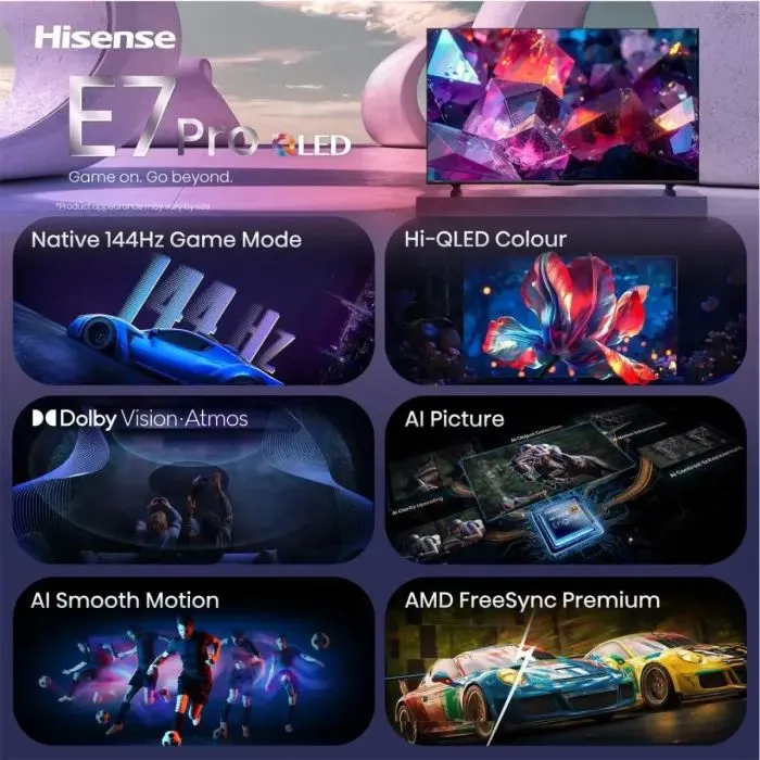 Телевізор Hisense 75E7S PRO зображення 5