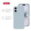 Чохол до мобільного телефона Intaleo SoftShell Apple iPhone 16 Light Blue (1283126609169) зображення 3