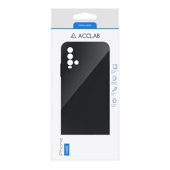 Чохол до мобільного телефона ACCLAB SoftShell Xiaomi Redmi 9T Black (1283126562037) зображення 2