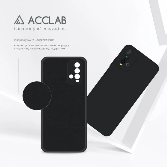 Чохол до мобільного телефона ACCLAB SoftShell Xiaomi Redmi 9T Black (1283126562037) зображення 5