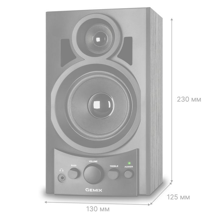 Акустична система TF-10 Black Gemix зображення 6