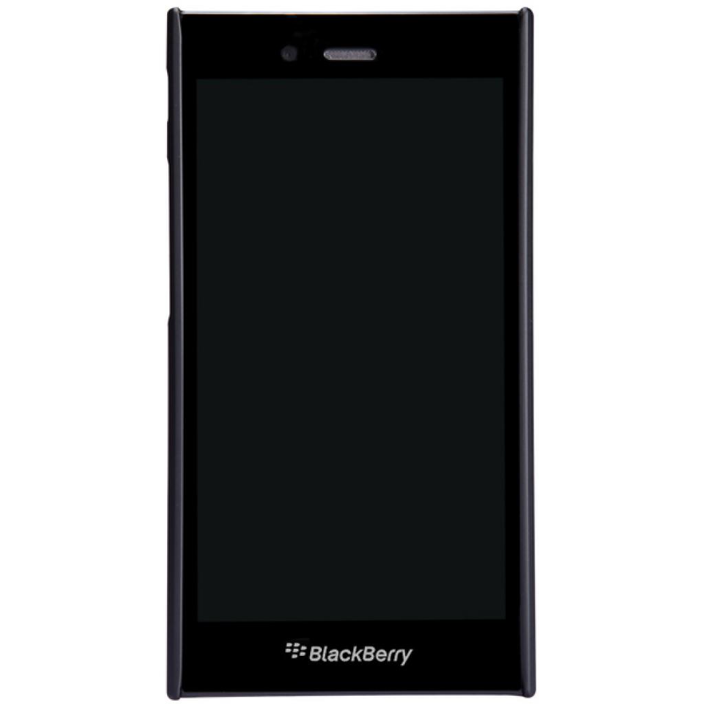Чохол до мобільного телефона Nillkin для Bleckberry Z3 /Super Frosted Shield/Black (6164355) зображення 4