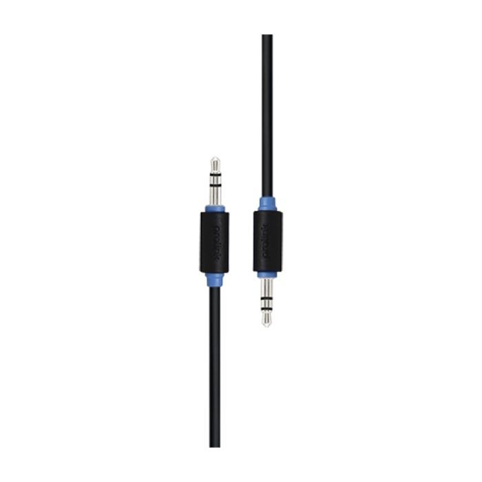 Кабель мультимедийный Jack 3.5mm папа/Jack 3.5mm папа 0.5m Prolink (PB105-0050)
