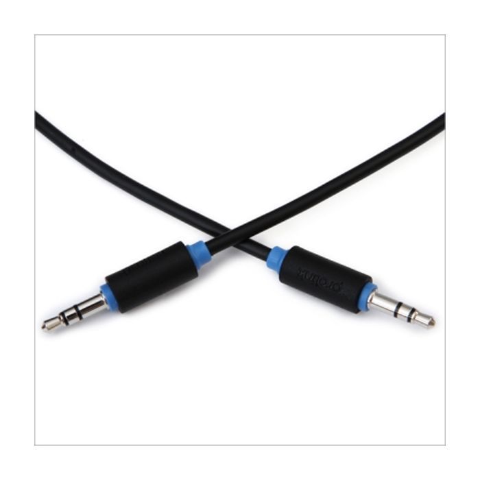 Кабель мультимедийный Jack 3.5mm папа/Jack 3.5mm папа 0.5m Prolink (PB105-0050) изображение 2