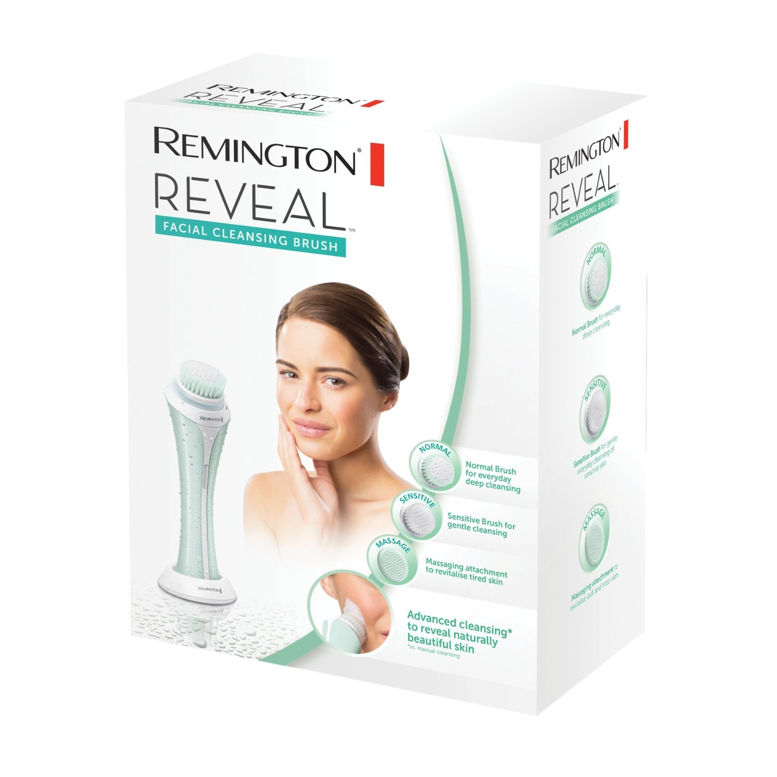 Прилад для чищення шкіри обличчя Remington FC1000 зображення 2