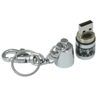 USB флеш накопичувач Pretec 16GB i-Disk Bullet USB 2.0 (B2U16G-BZ) зображення 4