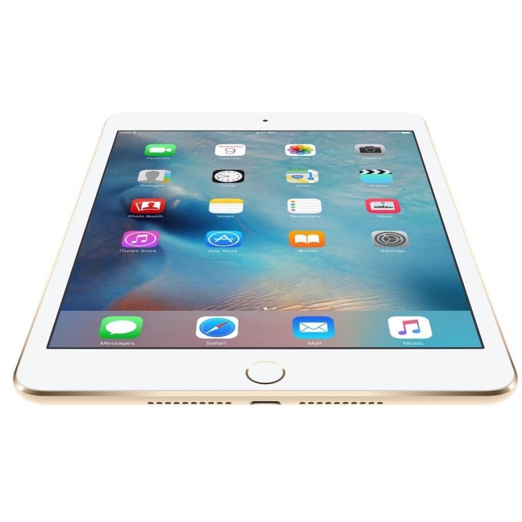 Планшет Apple A1550 iPad mini 4 Wi-Fi 4G 128Gb Gold (MK782RK/A) изображение 4